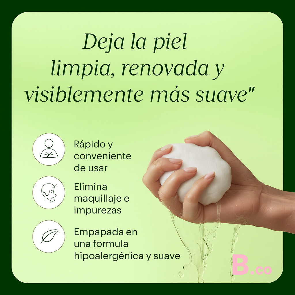 JIYU Almohadillas faciales 50+50 (Gratis)